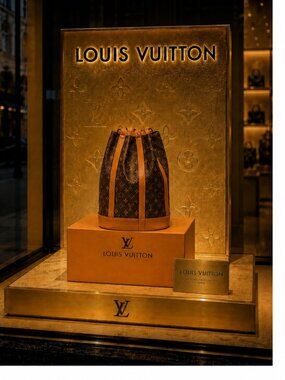 Louis Vuitton Randonnée PM Monogram Coated Canvas Bucket Style Backpack